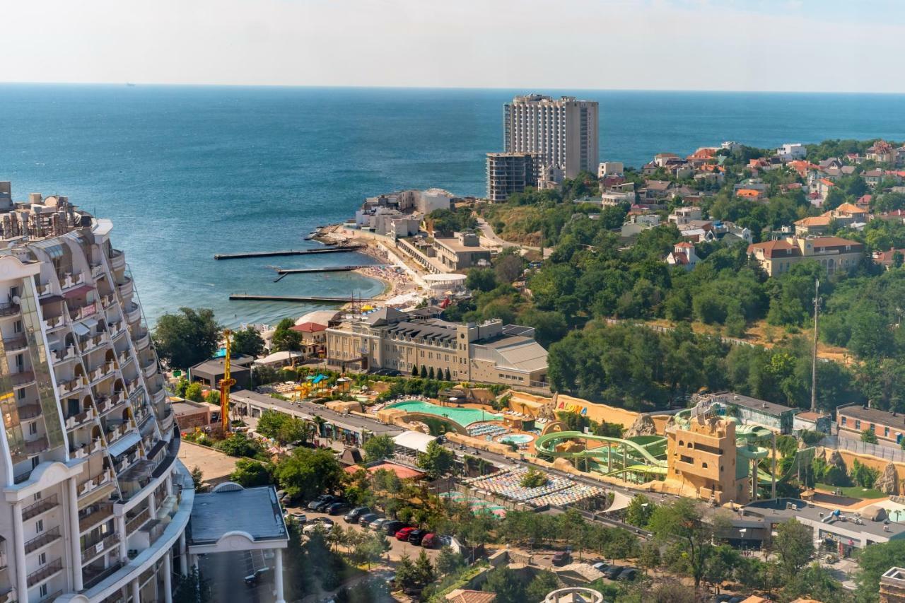 Vip Level Sea View Apartment Odessa Buitenkant foto